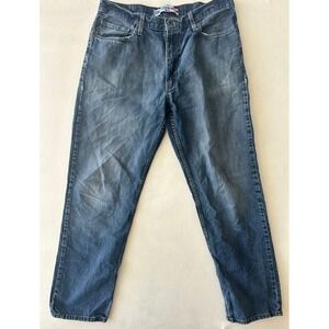 Denizen from Levis 285 Relaxed Fit Mens Jeans Medium Wash Blue Denim 36x28